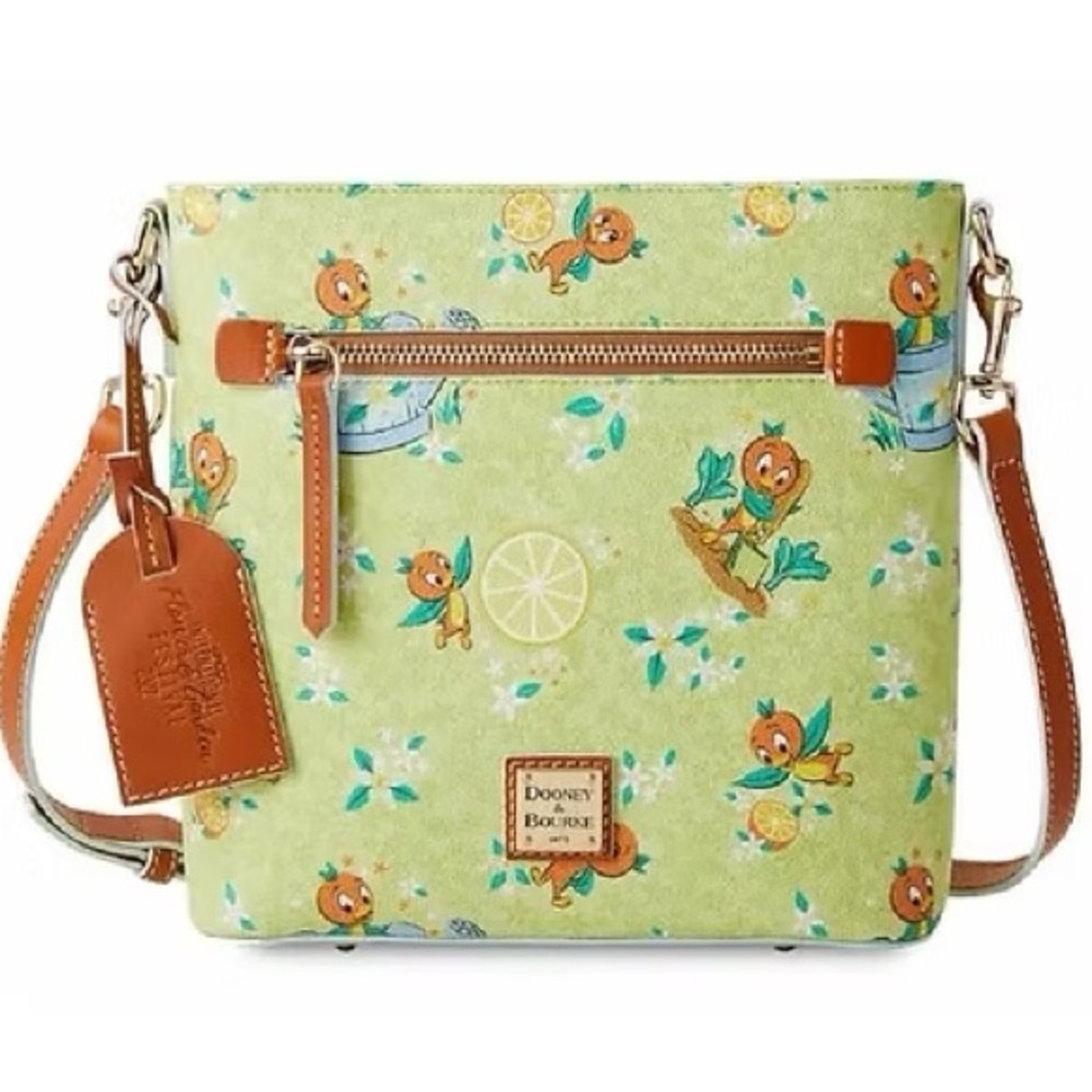 BRAND NEW Orange Bird Dooney & Bourke Crossbody Epcot Flower Garden Festival